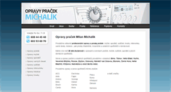 Desktop Screenshot of opravypracekmichalik.cz